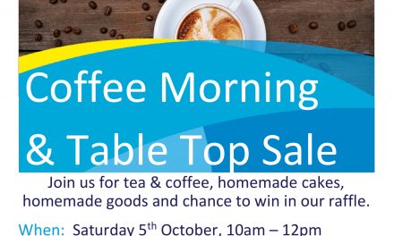 Shoreham Coffee Morning & Table Top Sale