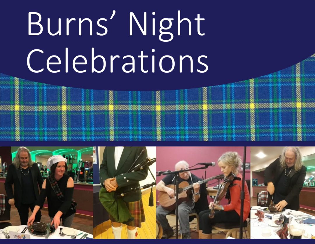 Burns Night Celebrations 2020 4Sight Vision Support