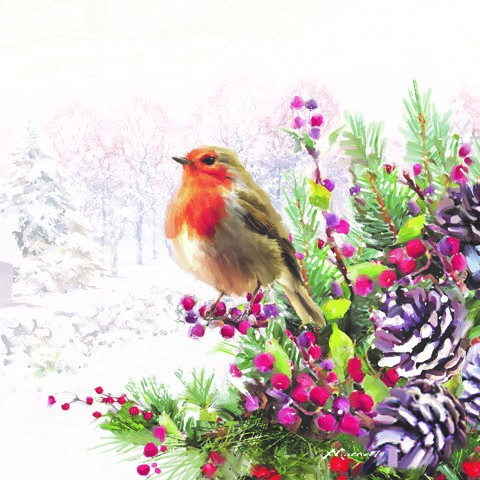 christmas robin