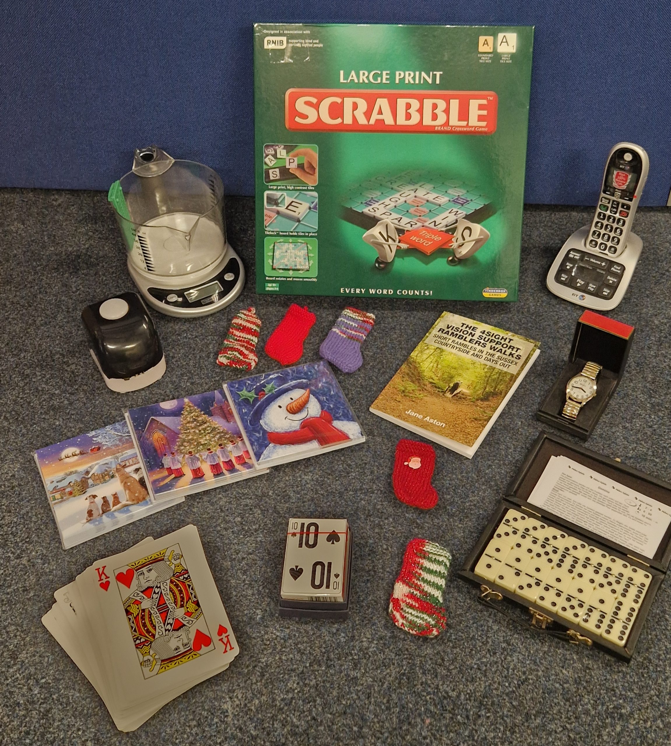 selection of items available to buy as Christmas gifts